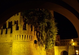 Un esempio di studio fotografico della rocca di Fontanellato.